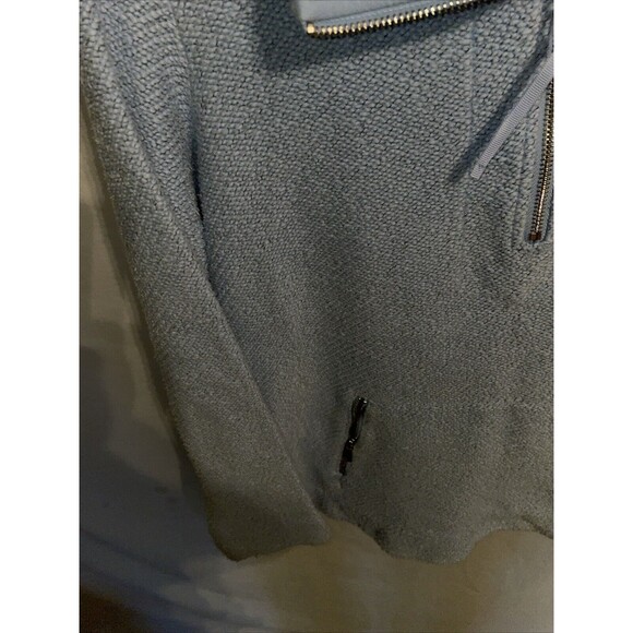 Soft Surroundings Women’s Pullover Light Jacket Size Small Baby Blue Going Out - Picture 6 of 12